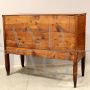 Antique 18th century Directoire chest of drawers in walnut