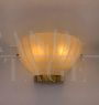 Patrini wall light sconce for Seguso in Murano glass       