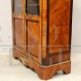 Antique inlaid display cabinet from the 19th century - Napoleon III period