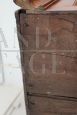 Antique 18th century wardrobe or pantry in solid walnut