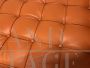 Daybed Barcelona by Mies Van Der Rohe for Knoll in orange leather