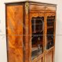 Antique inlaid display cabinet from the 19th century - Napoleon III period