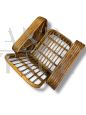 Iconic wicker armchair designed by Paul Frankl in the 50s