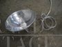 70's industrial lamp in aluminum