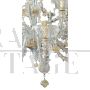 Rezzonico style chandelier in gold crystal Murano glass with 20 lights