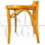 Set of 6 1950s bent beech bistro chairs