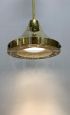 Pair of pendant lights attr. Stilnovo in brass