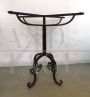 Vintage wrought iron bistrot table structure, 1960s