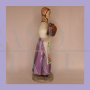 Ronzan ceramic figurine - peasant woman with jug