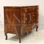 Louis XV chest of drawers in walnut, 18th century Italy