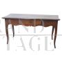 18th century solid oak desk with drawer