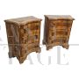 Pair of Venetian baroque bedside tables from the late 19th century