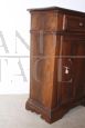 Antique Umbrian small sideboard cabinet from the mid-18th century in walnut