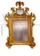 Antique golden Venetian mirror from the Louis XV era