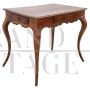 Antique center table in solid cherry wood from the 18th century