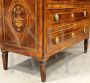 Louis XVI chest of drawers in inlaid walnut, Italy 18th century