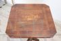 Antique style inlaid side table