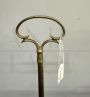 Set of 5 antique gilded bronze lamps