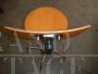 Office stool with backrest, 1980s