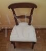 Antique 19th century padded desk chair