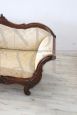 Antique sofa from the Louis Philippe era, 19th century