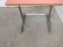 Vintage 1950s school desk in formica