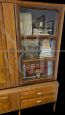 Office bookcase designed by Vittorio Dassi with glass doors