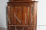 Antique cantonal corner cupboard from the late 19th century - Louis XVI