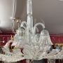 1930s art deco Barovier chandelier in Murano glass