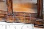 Antique Smith Neapolitan bookcase in mahogany feather