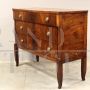 Antique 18th century Directoire chest of drawers in walnut