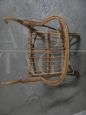 Vintage wicker child's chair for bicycle handlebars, 1970s