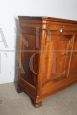 Antique Louis Philippe era Capuchin sideboard in solid walnut, 1850