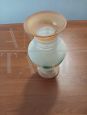 Vintage opaline Murano glass vase