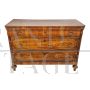 Antique Piedmontese chest of drawers from the 18th century from the Directoire period