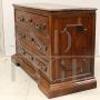 Large antique 17th century Italian chest of drawers in walnut