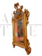 Antique golden Venetian mirror from the Louis XV era