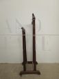 Vintage 1950s valet stand bedroom coat hanger in solid wood