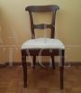 Antique 19th century padded desk chair