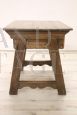 Antique rustic bedside table with drawer from the early 1900s