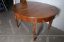 Antique 19th century extendable walnut table