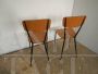 Pair of formica chairs from the 70s