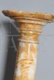 Antique yellow marble column from the 19th century