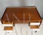 Gio Ponti 1950s desk in mahogany