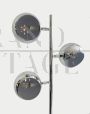 Modern design Reggiani style floor lamp in steel, Italy 1970s