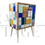 Small dresser in vintage style in Murano glass