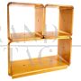 Small modular open bookcase by Carlo De Carli for FIARM, Italy 1970s