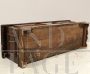 Antique wooden chest in walnut, Italy 18th century