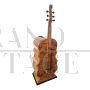 Art Deco dresser in briar in the shape of a double bass