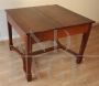 Extendable antique liberty table in solid cherry